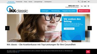 
                            2. IKK classic: Die Krankenkasse für Ihre Gesundheit