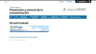 
                            2. IKS-eeM Euskadi - Prevención de la contaminación, inspección y ...