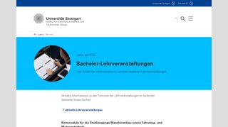 
                            1. IKTD Universität Stuttgart - Login