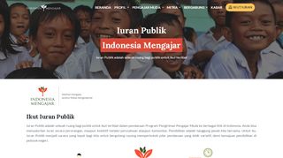 
                            10. Ikut Iuran Publik - Indonesia Mengajar