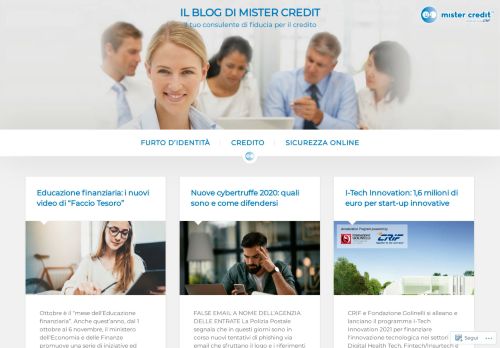 
                            9. Il blog di Mister Credit – Il tuo consulente di fiducia per il credito