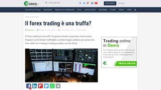 
                            13. Il forex trading è una truffa? - Money.it