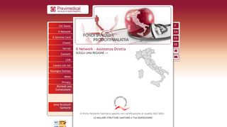 
                            3. Il Network - Assistenza Diretta - PREVIMEDICAL