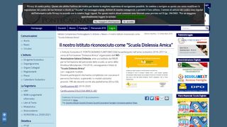 
                            8. Il nostro Istituto riconosciuto come “Scuola Dislessia Amica” – Istituto ...