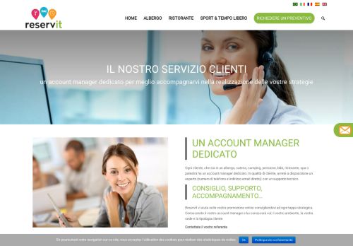 
                            10. Il nostro servizio clienti | Reservit