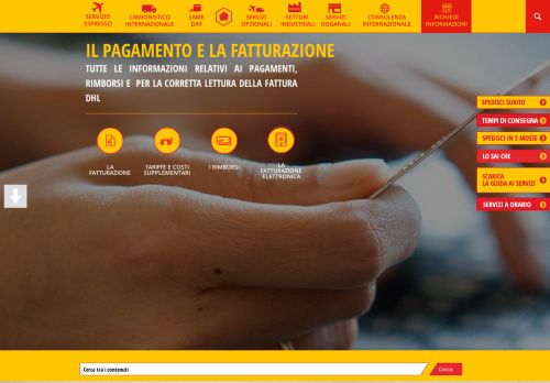 
                            9. IL PAGAMENTO E LA FATTURAZIONE | DHL Welcome Pack