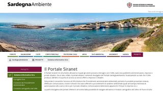 
                            8. Il Portale Siranet - SardegnaAmbiente