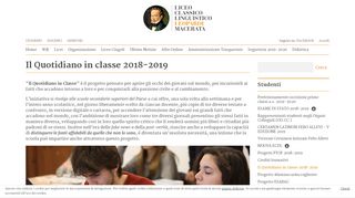 
                            6. Il Quotidiano in classe 2018-2019 | Liceo Classico Statale Giacomo ...