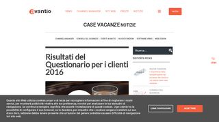 
                            7. Il risultato del Questionario clienti Avantio 2016