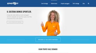 
                            3. Il sistema bonus SPORTLER - My SPORTLER