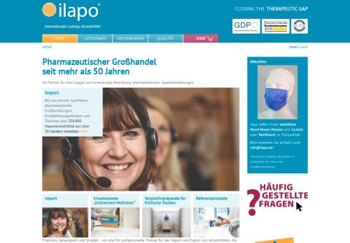 
                            1. ilapo – Ihr pharmazeutischer Großhandel aus Deutschland - ilapo