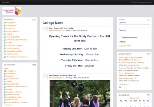 
                            8. iLearn @ Portsmouth College