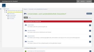 
                            7. ILIAS der Heinrich-Heine-Universität Düsseldorf - Universitäts- und ...