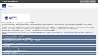 
                            6. ILIAS: E-Learning an der Uniklinik Köln