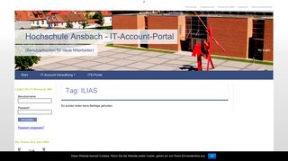 
                            4. ILIAS | Hochschule Ansbach – HRZ Portal