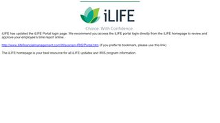 
                            2. iLIFE has updated the iLIFE Portal login page. We recommend you ...