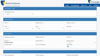 
                            6. ILINK - New Agent Register - Royal Sundaram