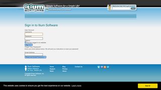 
                            11. Ilium Software :: Login