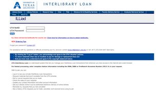 
                            10. ILLiad Logon - UTA Libraries - OCLC