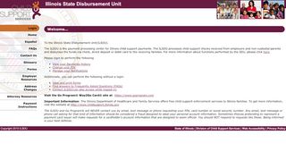 
                            12. Illinois State Disbursement Unit