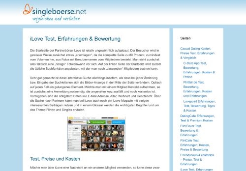 
                            3. iLove kostenlos testen - iLove.de - Singleboerse.net