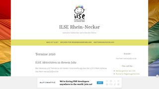 
                            5. ILSE Rhein-Neckar – Initiative lesbischer und ... - WordPress.com