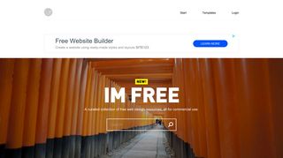 
                            7. IM Free - Free Website Templates, Free Images & More - IM Creator