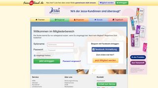 
                            5. im Mitgliederbereich - Feierabend.de