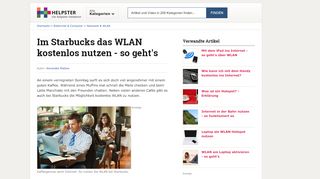 
                            8. Im Starbucks das WLAN kostenlos nutzen - so geht's - Helpster.de