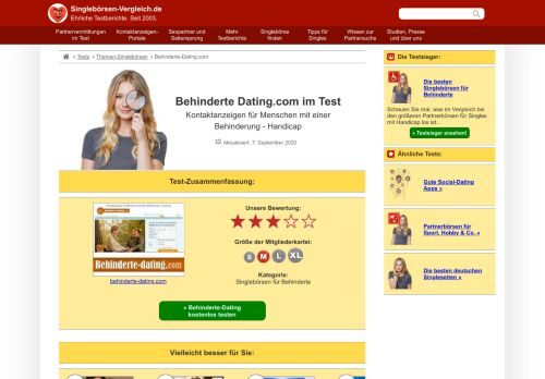 
                            3. Im Test 2019: Behinderte-Dating.com - Singlebörsen-Vergleich