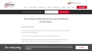 
                            2. I'm trying to register but I don't have a PIN. Help! | Slimming World