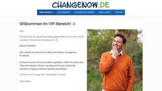 
                            3. im VIP-Bereich! - changenow