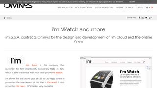 
                            4. i'm Watch - smartwatch - Cloud, Store, Market with CMS Platinum 4 ...