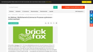 
                            6. Im Webinar: Multichannel eCommerce Prozesse optimieren - online ...