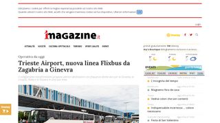 
                            11. iMagazine - Trieste Airport, nuova linea Flixbus da Zagabria a Ginevra