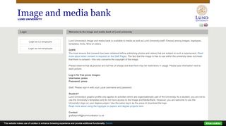 
                            4. Image and media bank of Lund University