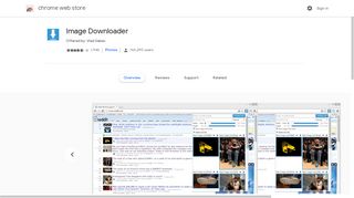 
                            1. Image Downloader - Google Chrome