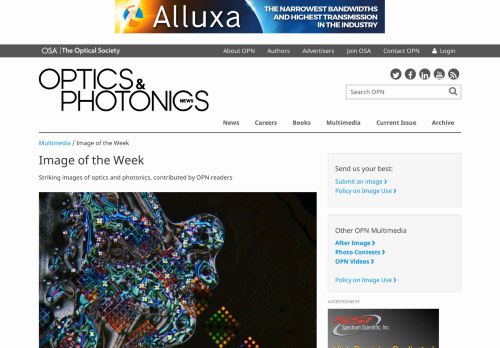 
                            12. Image of the Week | Optics & Photonics News