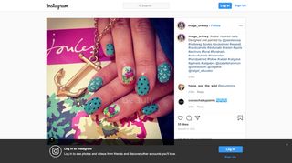 
                            12. Image on Instagram: “'Joules' inspired nails. Designed and painted by ...