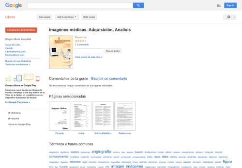 
                            11. Imagénes médicas. Adquisición, Analisis