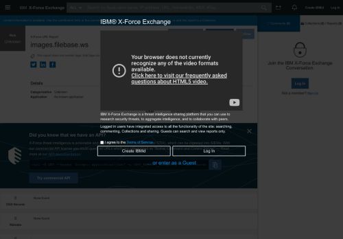 
                            9. images.filebase.ws URL Report - IBM X-Force Exchange