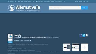 
                            13. Imagify Alternatives and Similar Software - AlternativeTo.net