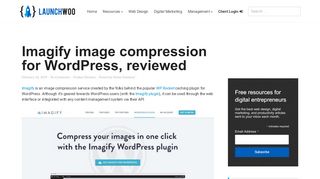 
                            5. Imagify image compression for WordPress, reviewed - Gowland Media