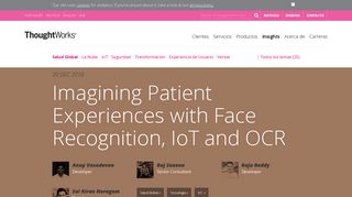 
                            6. Imagining Patient Experiences with Face Recognition, IoT and OCR ...
