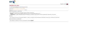 
                            1. I.MAIL - il servizio webmail di BT Italia S.p.A.