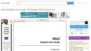 
                            12. imail Student User Guide 10 October 2014 Version PDF - ...