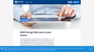 
                            1. IMAP brings Mail.com to your device.