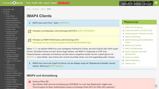 
                            5. IMAP4 Clients - MSXFAQ