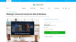 
                            8. iMazing 2: Universal License for Mac & Windows | StackSocial