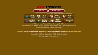 
                            10. IMCPoker | Login IMCPoker | Link Alternatif IMCPoker | Daftar IMCPoker